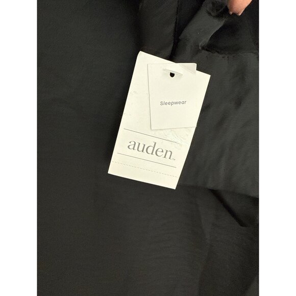 Auden size Small Satin Notch collar Nightgown Black New - Picture 4 of 4